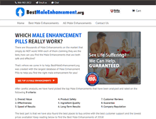 Tablet Screenshot of bestmaleenhancement.org